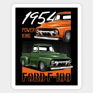 Retro F-100 Truck Sticker